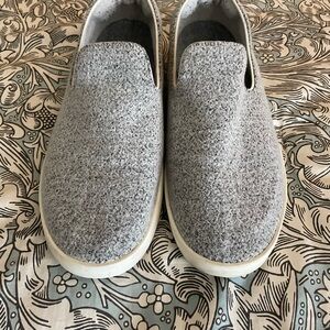Allbirds Light Gray Wool Slip-Ons